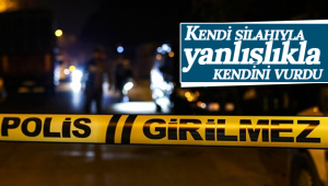 Karaman'da Bir Kişi Kazayla Kendini Vurdu!