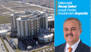 Milletvekili Şeker Sosyal Medya Hesabından Duyurdu