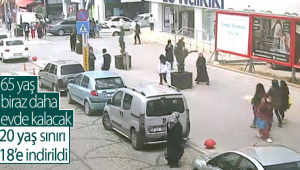 65 Yaş Üstü ve 20 Yaş Altına Sokağa Çıkmada Yeni Düzenleme