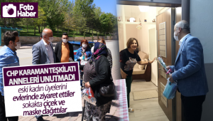 CHP Karaman Teşkilatı Anneleri Unutmadı