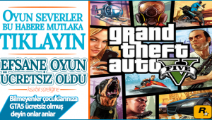 Efsane Oyun GTA5 Ücretsiz Oldu