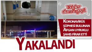 Karaman'da Firar Eden Koronavirüs Şüphelisi Yakalandı!