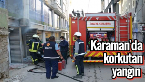 Karaman'da Korkutan Yangın! 