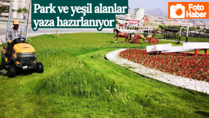 Karaman'da Park ve Yeşil Alanlar Yaza Hazırlanıyor