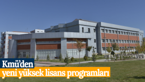 Kmü'den İki Yeni Yüksek Lisans Programları