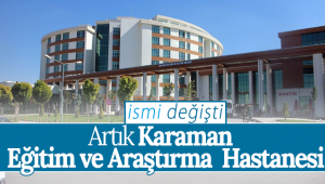 Alınan Karar İle İsmi Değişti
