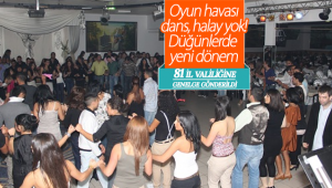 Düğünlerde Yeni Dönem, Dans, Oyun Havası, Halay Yok!