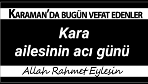 Kara Ailesinin Acı Günü