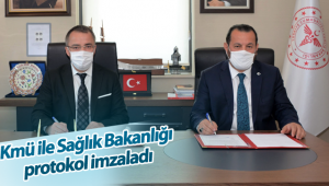 Kmü İle Sağlık Bakanlığı Arasında Protokol İmzalandı