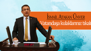 CHP Karaman Milletvekili Ünver: Vatandaşa Kulaklarınız Tıkalı