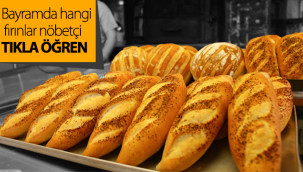 Karaman'da Bayramda Hangi Fırınlar Nöbetçi?