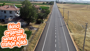 Karaman'da İkinci Organize Yolu Trafiğe Açıldı
