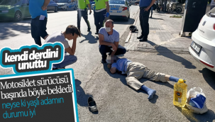 Karaman'da Motosiklet Yayaya Çarptı 2 Yaralı!