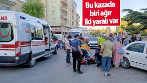 Karaman'da Trafik Kazası:1'i Ağır 2 Yaralı