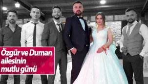 Özgür ve Duman Ailesinin Mutlu Günü