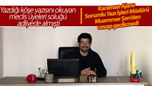 Yazdığı Köşe Yazısını Okuyan Meclis Üyeleri Soluğu Adliyede Almıştı!