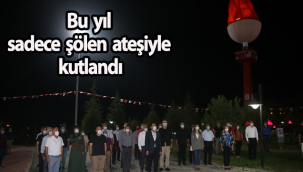 Bu Yıl Sadece Şölen Ateşiyle Kutlandı