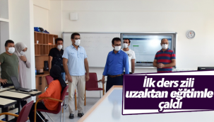 İlk Ders Zili Uzaktan Eğitimle Çaldı