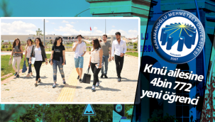 Kmü Ailesine 4 Bin 772 Yeni Öğrencia