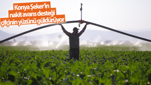 Konya Şeker'in Nakit Avans Desteği Çiftçinin Yüzünü Güldürüyor