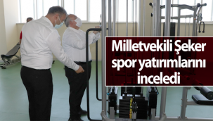 Milletvekili Şeker, Spor Yatırımlarını İnceledi