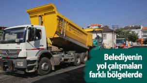 Beledi̇yeni̇n Yol Çalışmaları Farklı Bölgelerde