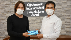 Öğretmenlik Fedakarlıktır Dedi 8 Köy Okulunu Onardı