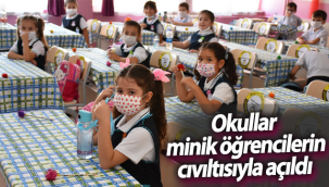 Okullar Minik Öğrencilerin Cıvıltısıyla Açıldı