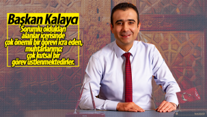 Başkan Kalaycı'nın Muhtarlar Günü Mesajı