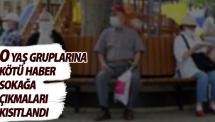 Karaman'da O Yaş Grubunun Sokağa Çıkması Kısıtlandı