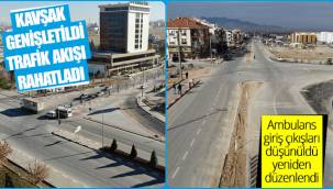 Karaman Belediyesi'nin Kavşak ve Yol Düzenleme Çalışmaları Devam Ediyor