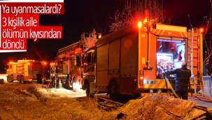 Karaman'da 3 Kişilik Aile Ölümün Kıyısından Döndü