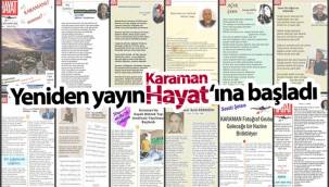 Karaman Hayat Dergisi Yeniden Yayın Hayatına Başladı
