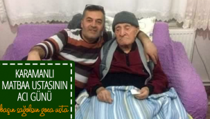 Karamanlı Matbaa Ustasının Acı Günü