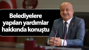 Belediyelere Yapılan Yardımlar Hakkında Konuştu!