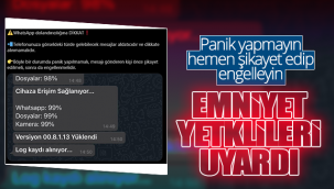 Bu Mesajı Görürseniz Hemen Şikayet Edİp Engelleyin!