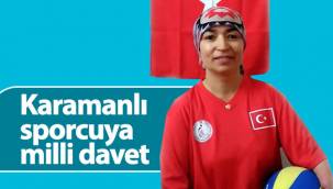Karamanlı Sporcuya Milli Davet