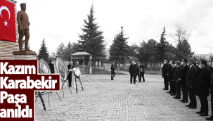 Kazım Karabekir Paşa Anıldı