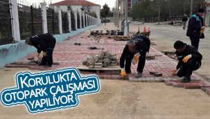 Korulukta Otopark Çalışması Yapılıyor