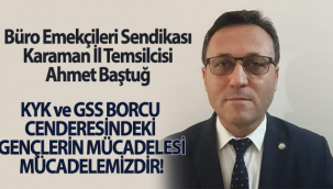 KYK ve GSS Borcu Cenderesindeki Gençlerin Mücadelesi Mücadelemizdir