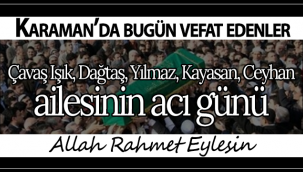 Çavaş Işık, Dağtaş, Yılmaz, Kayasan, Ceyhan Ailesinin Acı Günü
