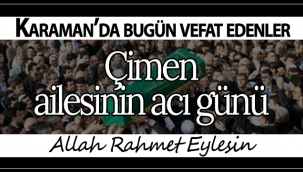 Çimen Ailesinin Acı Günü