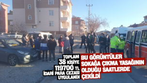 Karaman'da 38 Kişiye Toplamda 119700 TL İdari Para Cezası Uygulandı!