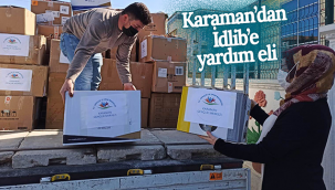 Karaman'dan İdlib'e Yardım Eli!