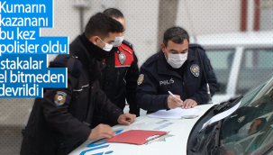 Karaman'da Kumarın Kazananı Bu Kez Polisler Oldu!