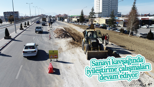 Karaman'da Sanayi Kavşağı'nda İyileştirme Çalışmaları Devam Ediyor