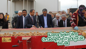 Konya Şeker'den Ortadoğu ve Türkiye'de Bir İlk