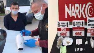 Saç kurutma makinesinden uyuşturucu çıktı