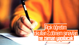 Açık Öğretim Okulları 2.dönem Sınavları Ne Zaman Yapılacak