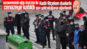 Cezaevindeki Oğlu Cenazesine İzinli Katıldı